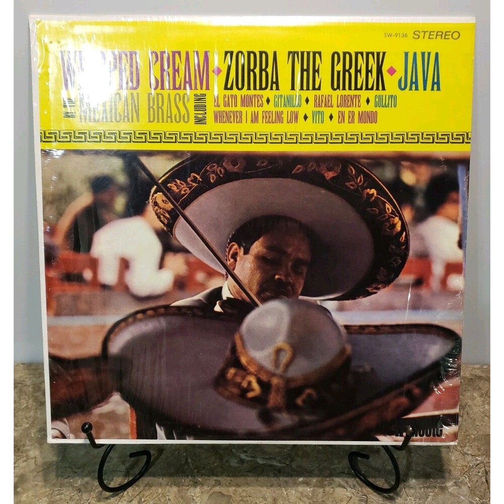Whipped Cream Zorba The Greek Java - The Mexican Brass: Wyncote LP (Latin Jazz)!